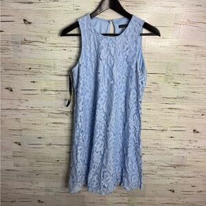 Tommy Hilfiger Light Blue Lace Mini Dress size 6